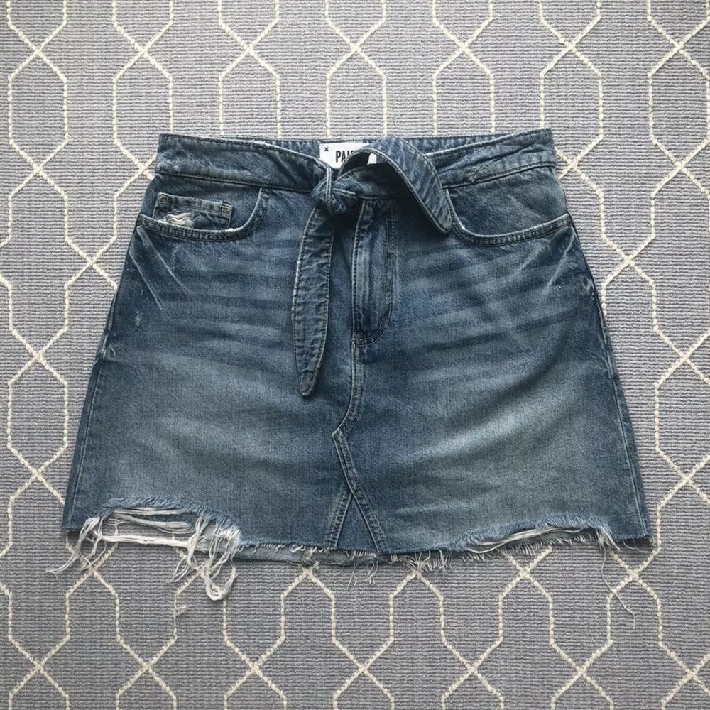Paige Aideen Denim Skirt Size 27